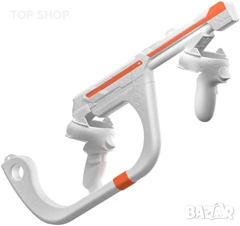 Нов 2 в 1 стабилен VR контролер за Oculus Quest 2 Геймъри Игри Подарък, снимка 5 - Друга електроника - 49498086