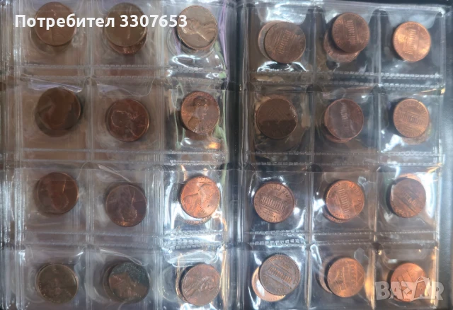 монети САЩ 120 бр, снимка 9 - Нумизматика и бонистика - 50794245