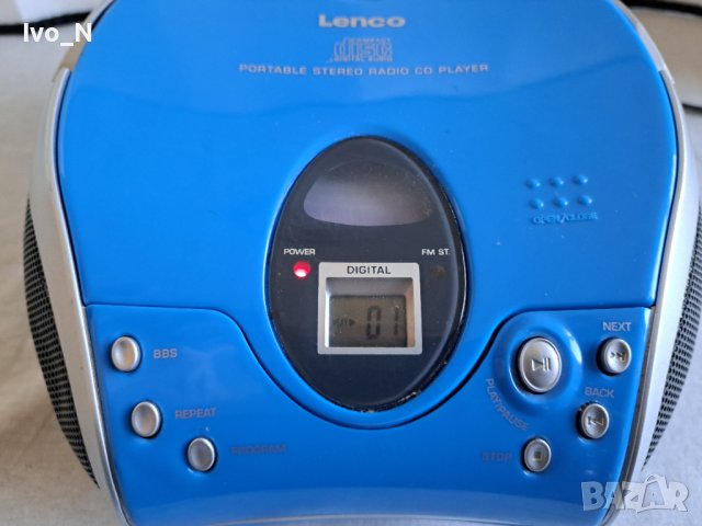Lenco SCD-24 / FM радио със CD плейър., снимка 3 - Радиокасетофони, транзистори - 44461542