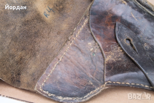 Стар кожен кобур за ''Luger P-08''(люгер), снимка 9 - Антикварни и старинни предмети - 51811337