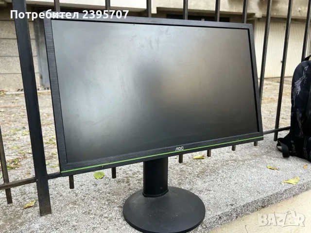 Геймърски монитор AOC G2460PG (144Hz, G-Sync) – Нетестван / За части