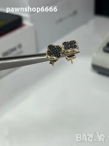 Златни обеци 14 карата 2,89 грама , снимка 3 - Обеци - 53256465