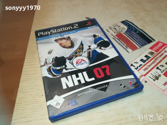 SONY PS2 GAME NHL07 2610241934, снимка 3 - Игри за PlayStation - 47729016