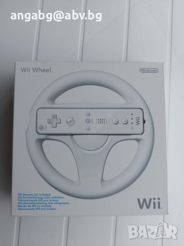 Wii Wheel RVL-024, снимка 1 - Аксесоари - 39043094