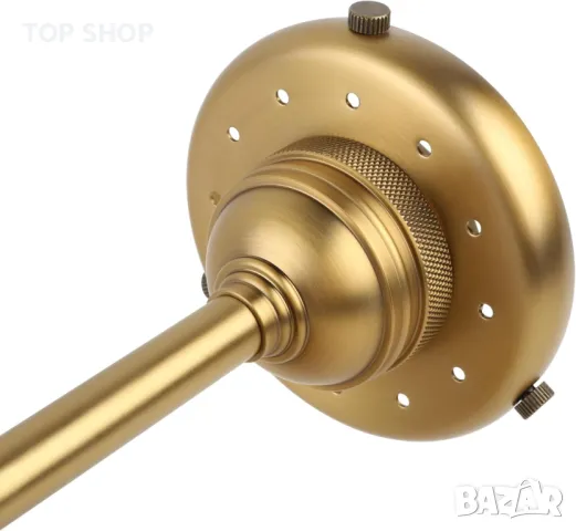 JIMUBEAM индустриална винтидж стенна лампа, бял стъклен глобус, снимка 9 - Лампи за стена - 49511635