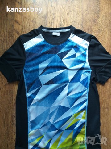 HEAD VISON GRAPHIC BLUE T-SHIRT - страхотна мъжка тениска КАТО НОВА , снимка 6 - Тениски - 40581074