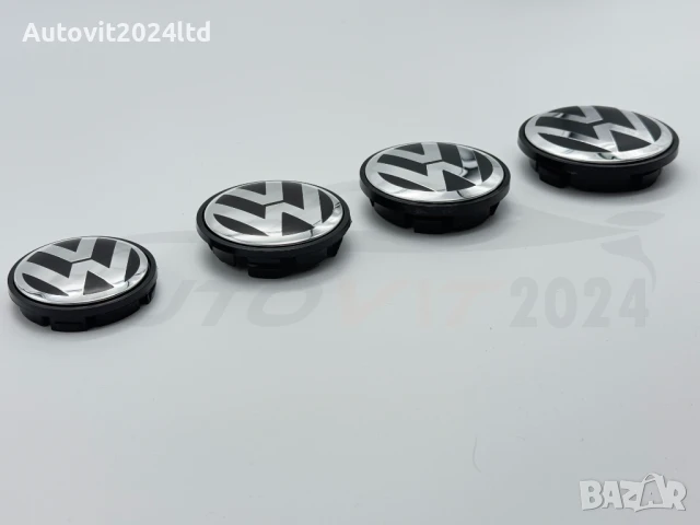Капачки за джанти VW 56мм 65мм 70мм 76мм bora polo golf passat tiguan, снимка 2 - Аксесоари и консумативи - 50740970