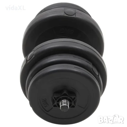 vidaXL Дъмбел с тежести 40 кг, снимка 6 - Фитнес уреди - 56146597