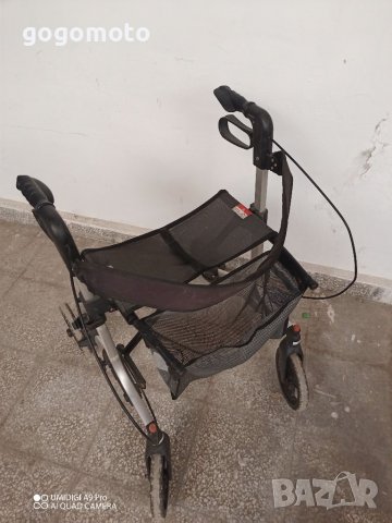 КАТО нов Висококачествен НЕМСКИ Ролатор проходилка за бутане,хора с увреждания в неравностойно, снимка 3 - Ролатори - 36902749