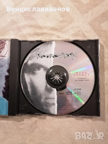 RICHARD MARX-RUSH STREET / ОРИГИНАЛЕН ДИСК , снимка 2 - CD дискове - 52630681
