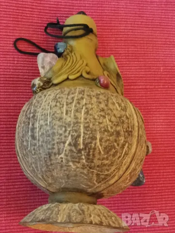 Ръчно изработен сувенир от кокосов орех. , снимка 5 - Декорация за дома - 48518122