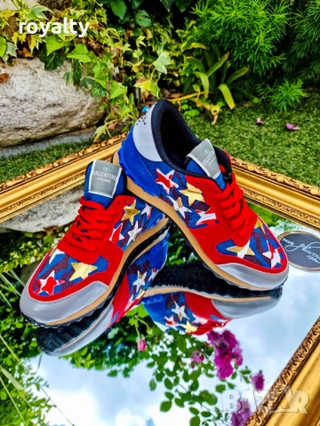 Valentino Мъжки Маратонки Със Звезда , снимка 4 - Маратонки - 52280309