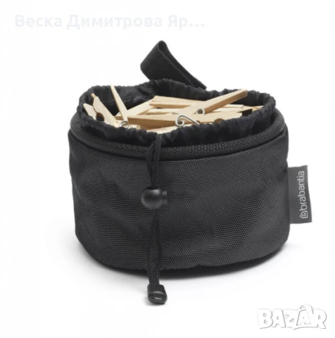 Торба и чанта за щипки Brabantia,  Brabantia Premium Black и Brabantia Compact Black, снимка 7 - Чанти - 50463755
