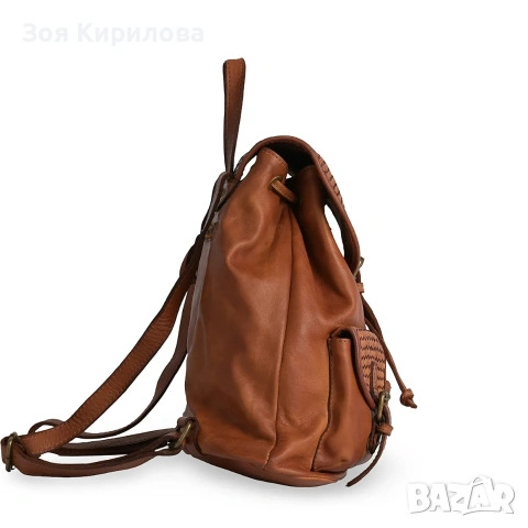 Раница от естествена кожа , снимка 3 - Раници - 54303755