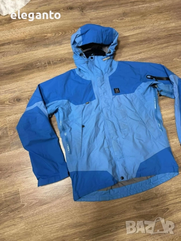 Висок клас мъжко яке HAGLOFS GoreTex PRO Shell 20.000мм  Alpine Snow Jacket , L размер, снимка 4 - Якета - 52755121