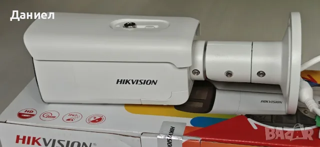 8MP IP камера с микрофон и говорител Hikvision ColorVu DS-2CD2T87G2H-LISU/SL, снимка 5 - IP камери - 56045529