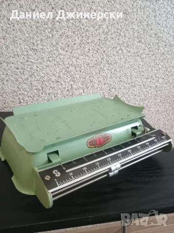 Чешки домакински кантар , снимка 4 - Антикварни и старинни предмети - 50248559