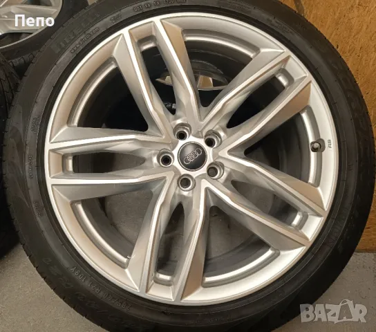 Оригинални джанти с гуми летни 21 цола за Audi Q7 SQ7 дот 2022г, снимка 2 - Гуми и джанти - 49241831
