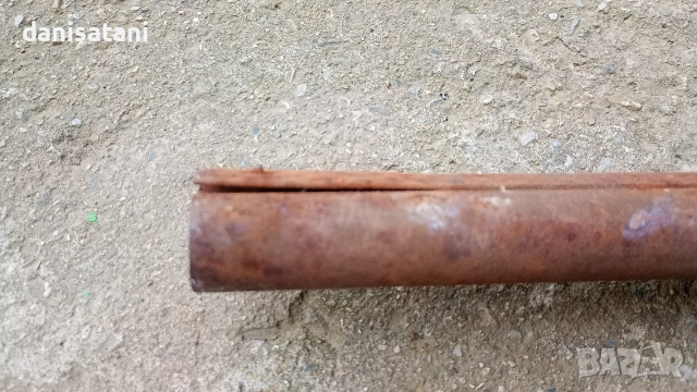 Стара цев от двуцева ловна пушка, снимка 4 - Антикварни и старинни предмети - 54183670