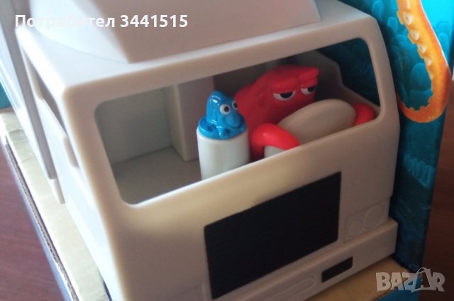 Търсене на Дори Finding Dory Swigglefish Hank Truck, Bandai , снимка 5 - Игри и пъзели - 38824767