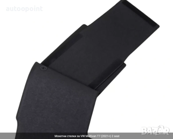 Мокетни стелки за VW Multivan T7 (2021+) 2 seat Petex, снимка 3 - Аксесоари и консумативи - 53898738
