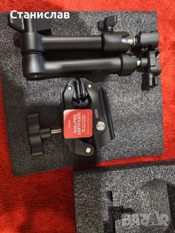 Скоби Ulanzi HD02 Magic Arm с Crab Clamp. , снимка 3 - Селфи стикове, аксесоари - 54270871