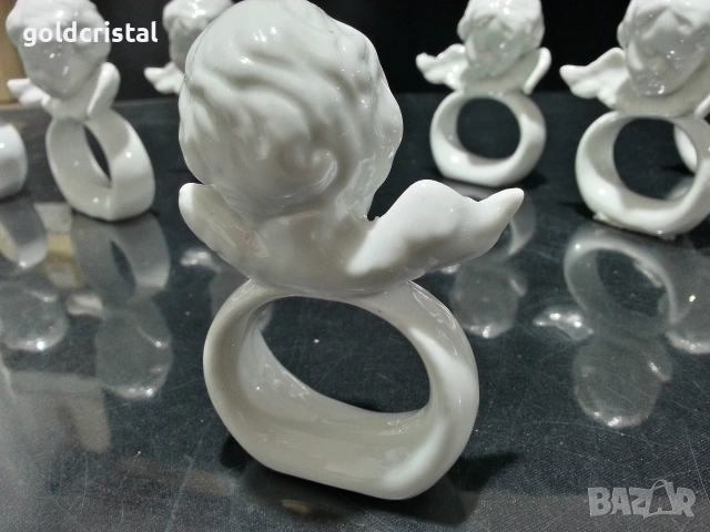 порцеланови салфетници ангелчета , снимка 9 - Антикварни и старинни предмети - 53226189