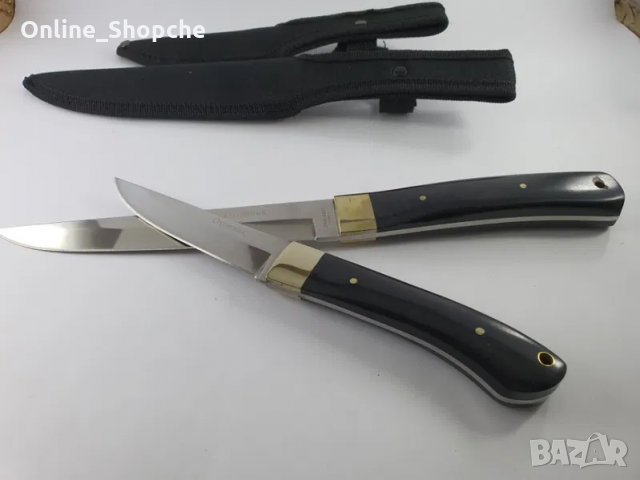 Ловен Руски нож от масивна стомана – Охотник, лов, риболов, къмпинг, снимка 1 - Ножове - 30221870