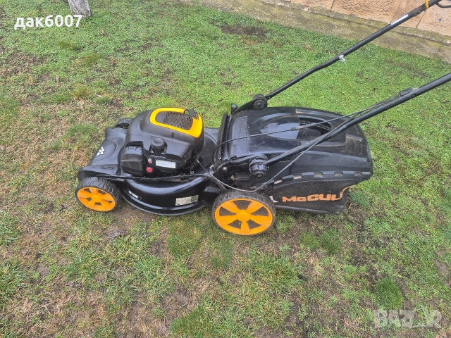Бензинова самоходна косачка "McCulloch" с кош