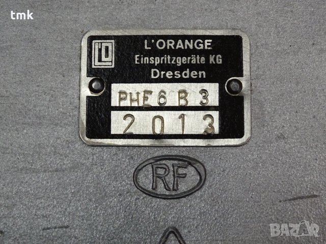 Горивно нагнетателна помпа L'ORANGE PHE 6 B 3 , снимка 5 - Други машини и части - 31988793