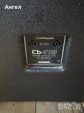 Сет Тонколони 2х12 Топ, 1х18 Бас, снимка 8 - Тонколони - 53129055