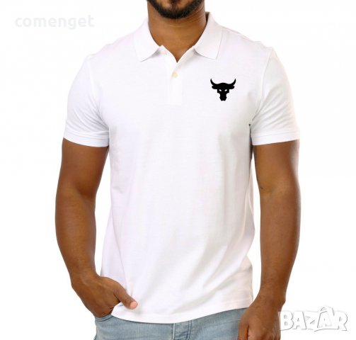 НОВО! Мъжки поло тениски THE ROCK BULL - 5 цвята! Или с твоя идея!, снимка 2 - Тениски - 36905384