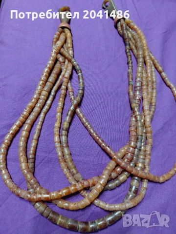 Колие от height мъниста, снимка 2 - Колиета, медальони, синджири - 53295389