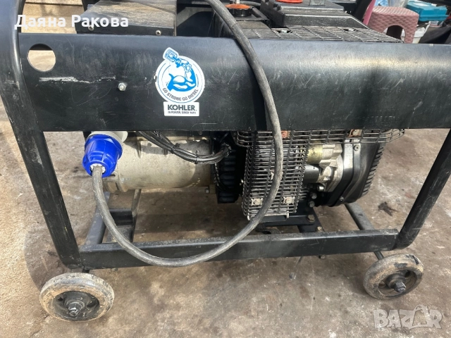 Монофазен дизелов генератор 6кв, снимка 8 - Градинска техника - 52925724