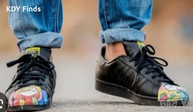Pharrell Wiliams Adidas Superstar, снимка 9 - Маратонки - 56137621