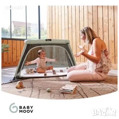 Babymoov Бебешка сгъваема кошара 3 в 1 Moov and Comfy *** Безплатна доставка, снимка 6 - Кошарки - 48747739