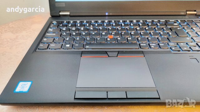  Lenovo ThinkPad P52/Core i7-8750H/16GB RAM/256GB SSD/Quadro P1000 4GB/15.6 FHD IPS работна станция, снимка 7 - Лаптопи за работа - 38407921