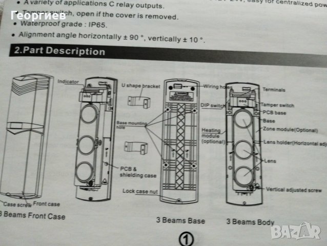 Инфрачервена бариера AN900-А100S, снимка 3 - Други - 42784079