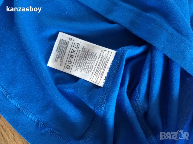  adidas blue Essential 3 Stripe - страхотна мъжка тениска, снимка 7 - Тениски - 37452857