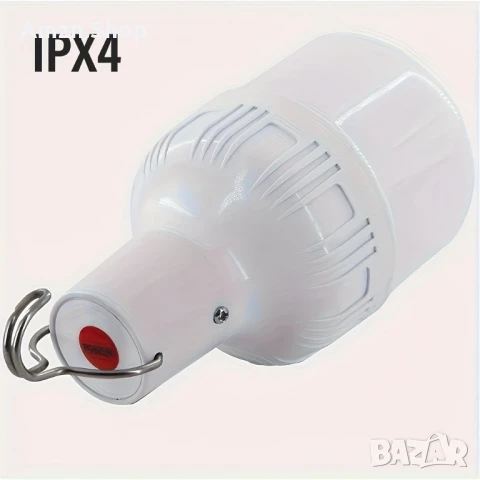 Преносима рибарска LED крушка къмпинг лампа за палатка акумулаторна, снимка 4 - Лед осветление - 50702433