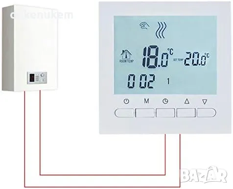 НОВ! Програмируем термостат за газови котли с LCD дисплей, снимка 5 - Друга електроника - 49825761