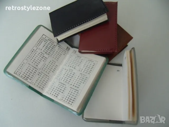 № 7975  пет броя стари малки / мини тефтерчета  , снимка 3 - Други ценни предмети - 49756563