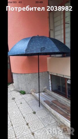 Нов Чадър 45 инча NGT Camo, снимка 7 - Такъми - 37174956