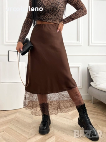 Дамска пола, 3цвята , снимка 4 - Поли - 53129744