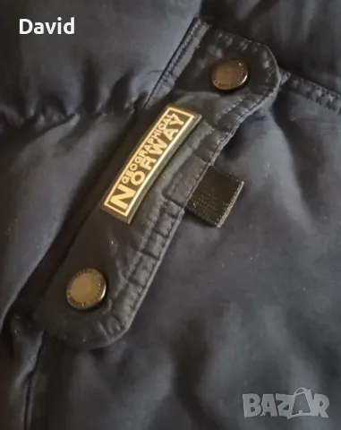 Оригинално зимно мъжко яке Geographical Norway Бомбър, снимка 6 - Якета - 48444983