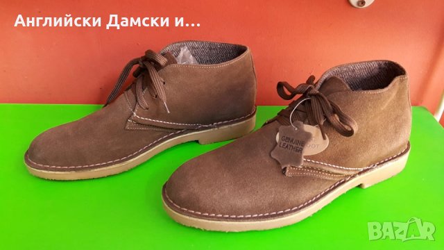 Английски мъжки обувки естествена кожа-5 цвята, снимка 11 - Ежедневни обувки - 29526290