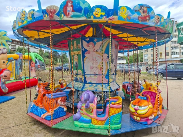 Детска въртележка, снимка 2 - Друго търговско оборудване - 51626969