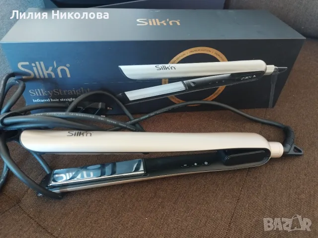 !!!Ново!!! SILK'N SilkyStraight инфраред преса за изправяне