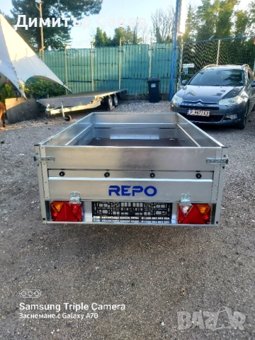 Туристическо, самосвално ремарке REPO DRS до 750kg., снимка 4 - Ремаркета - 51922721