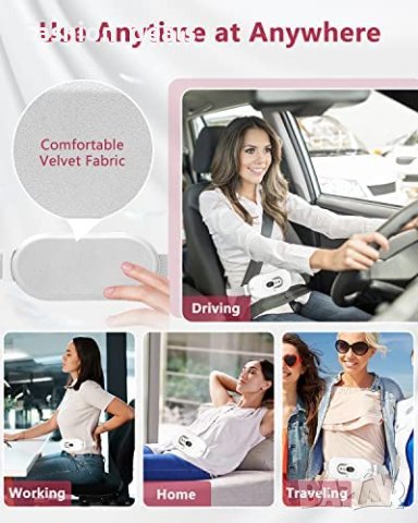 Нова Нагряваща подложка за облекчаване на болка спазми корем жени, снимка 8 - Други - 40727756